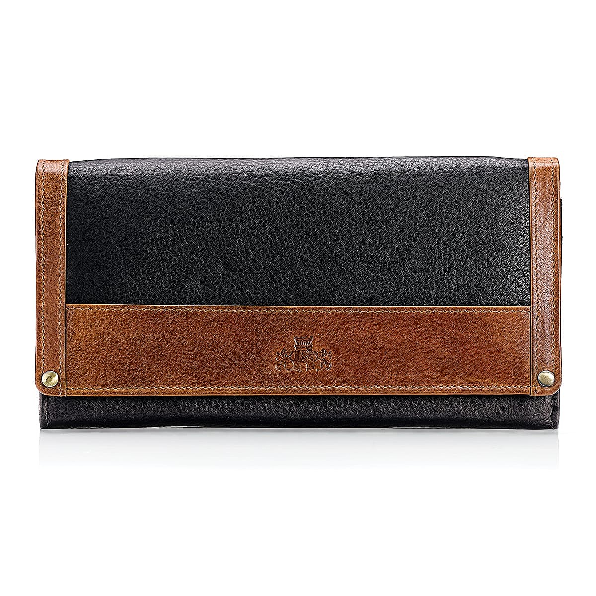 Better in Black Leather Purse