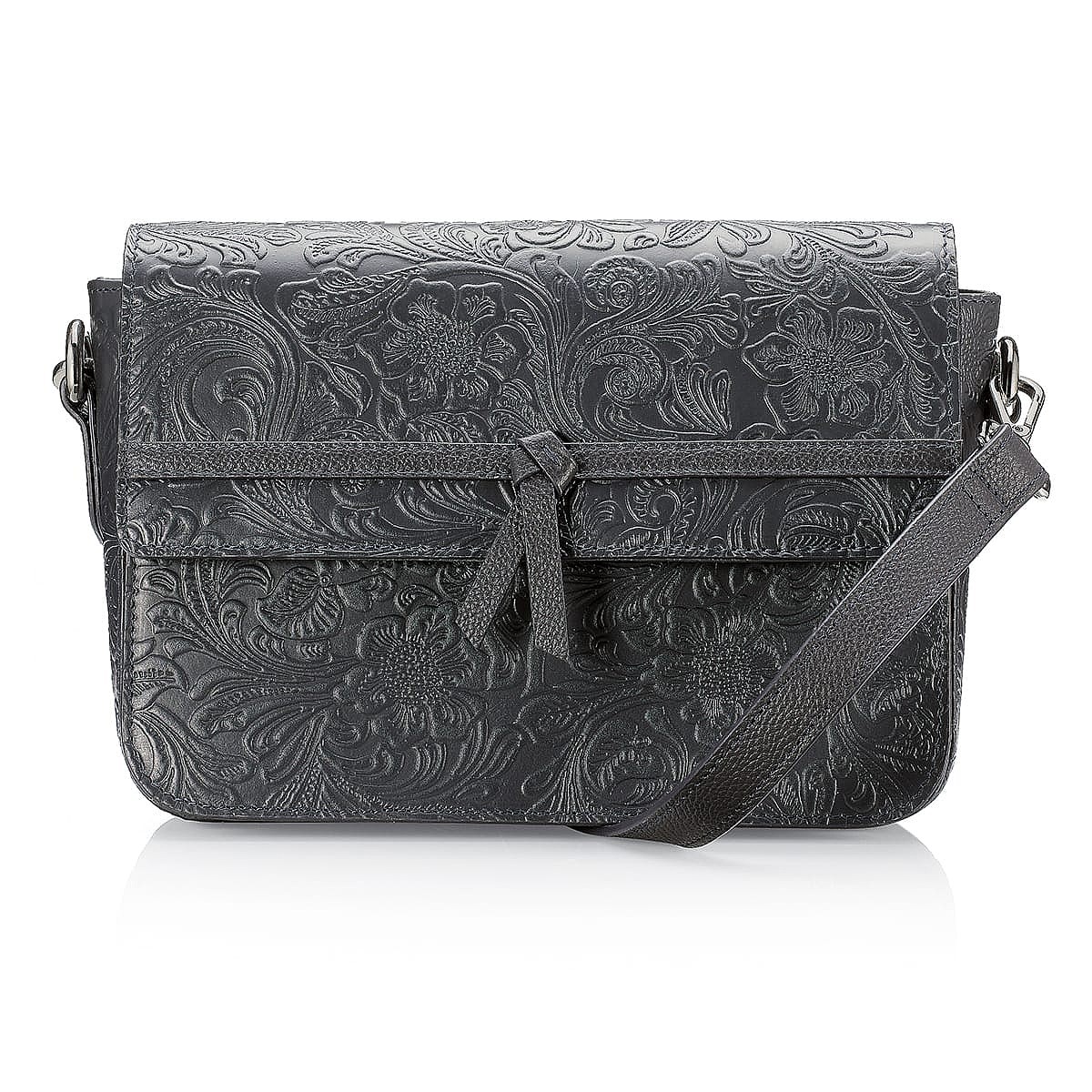 Follow the Florals Navy Cross-Body Bag