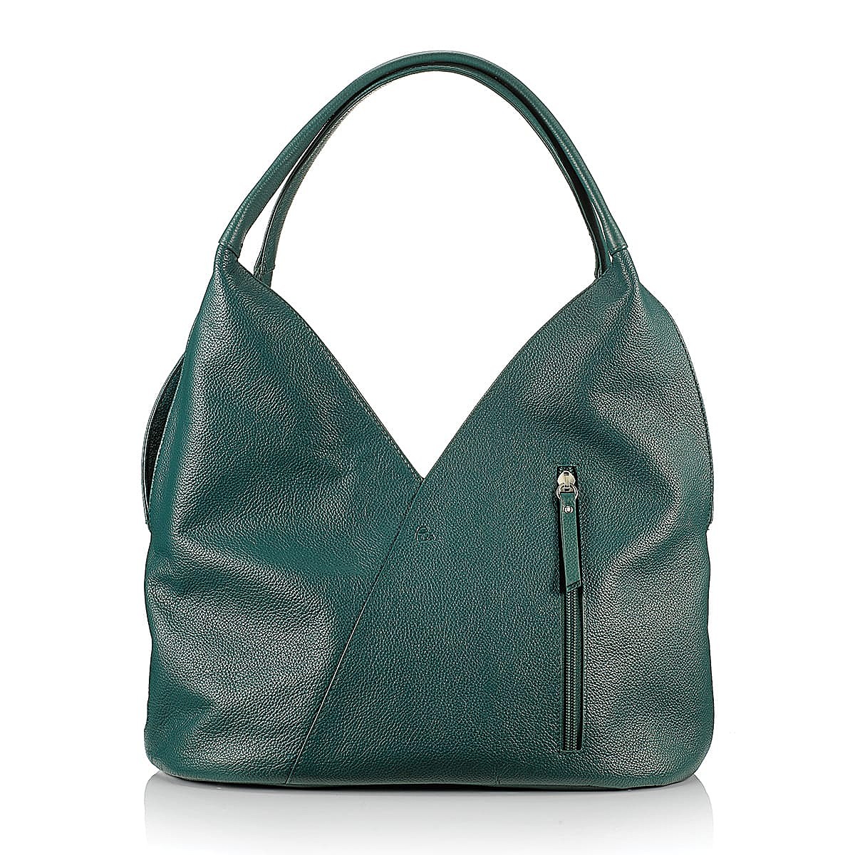 Held in Harmony Leather Shoulder Bag