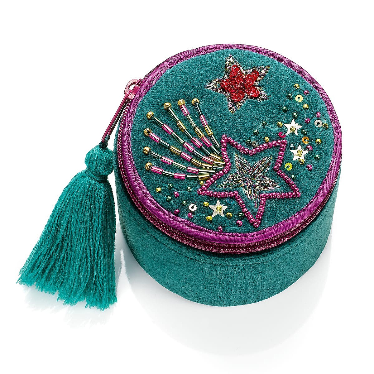 My Lucky Star Velvet Jewellery Box