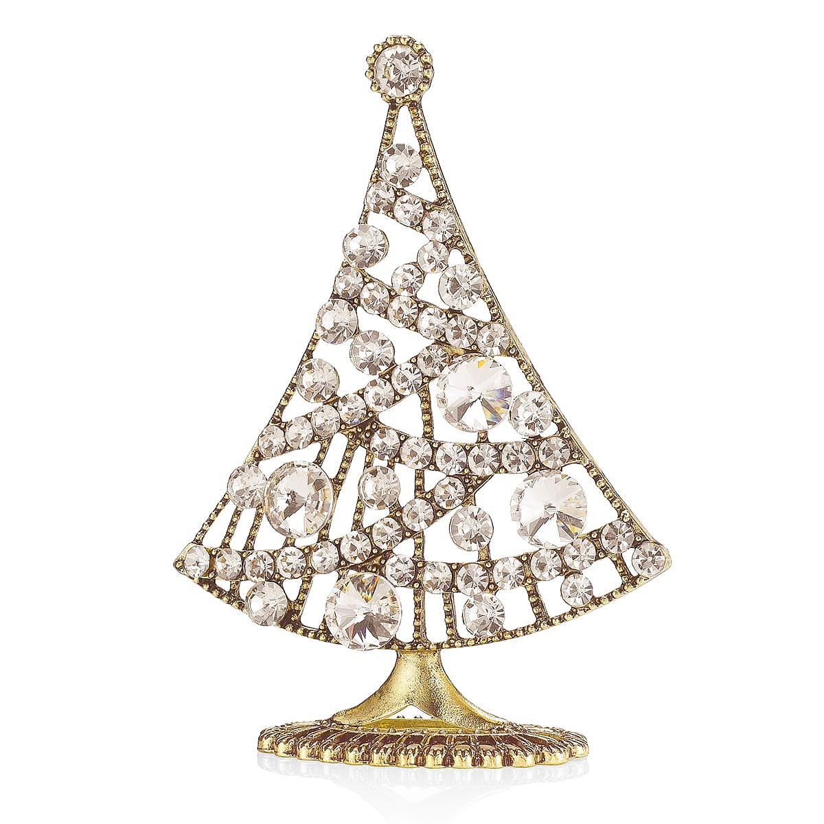 Merry Memories Crystal Tree Decoration