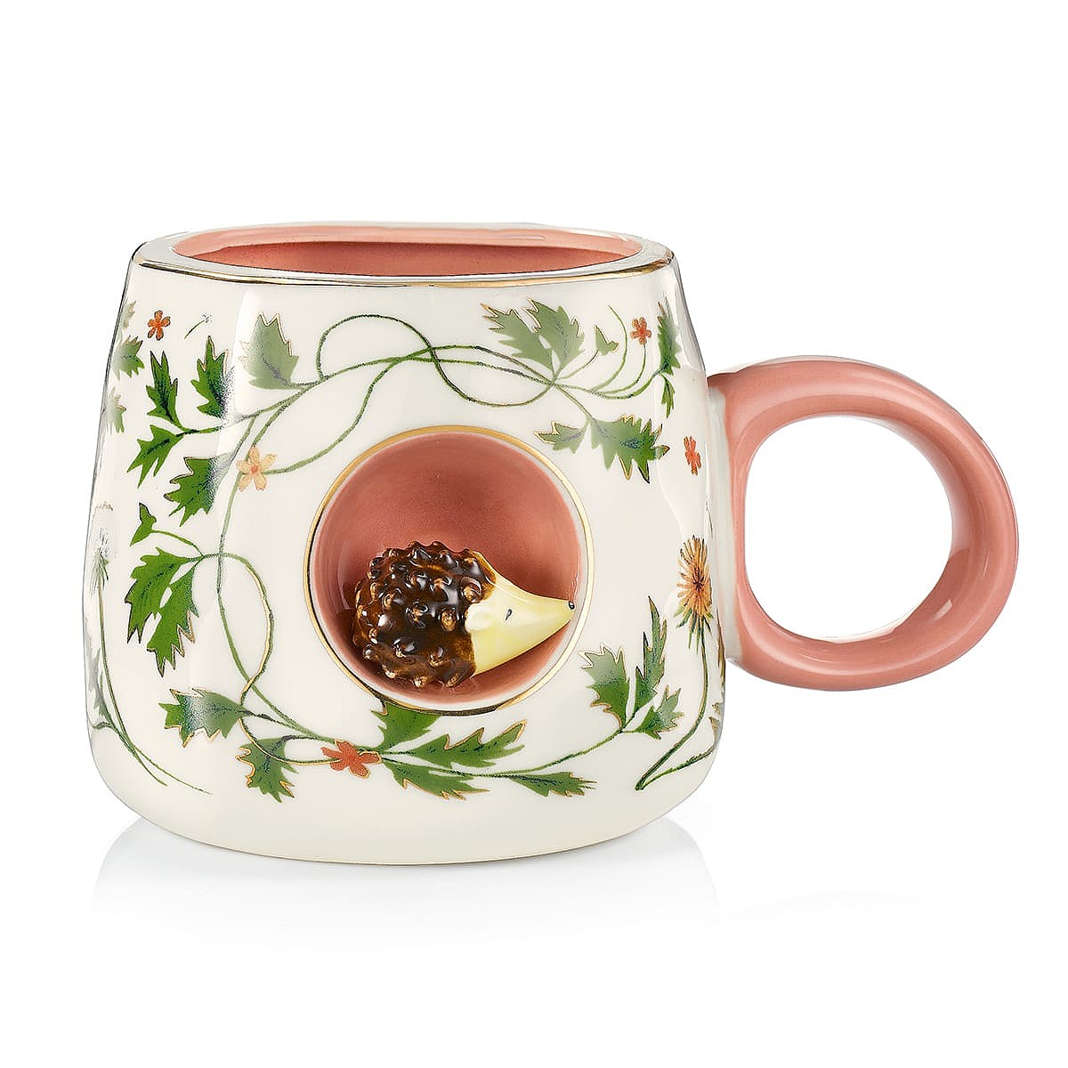 Hedgehog Hideaway Tea Cup