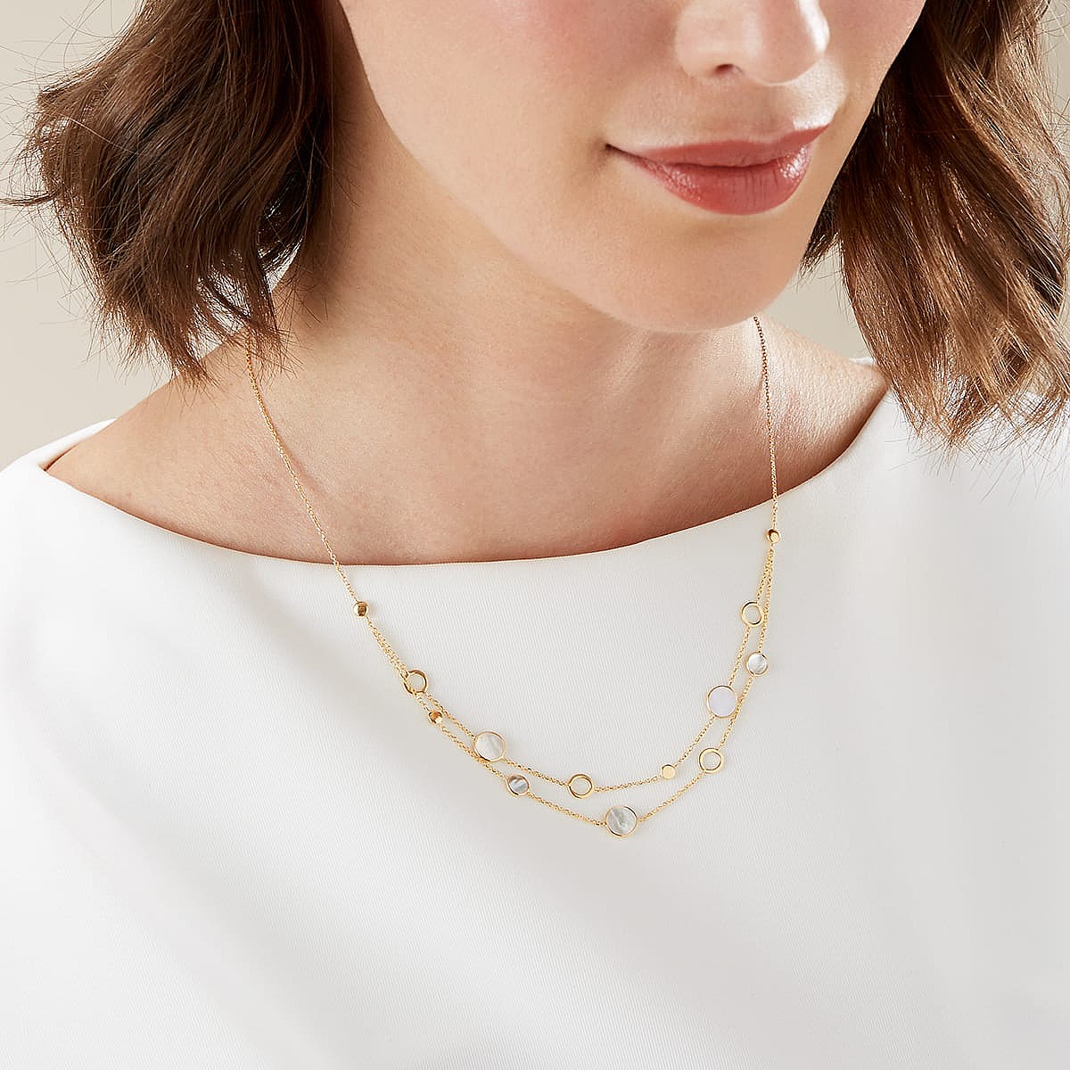 Moonlit Moments Gold Necklace