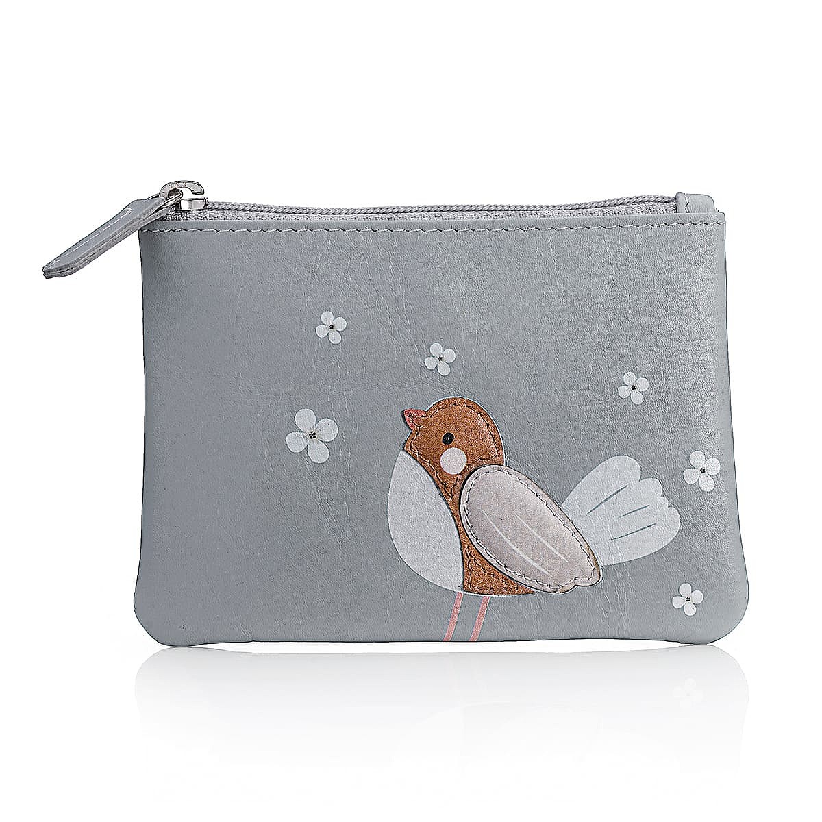 A Little Bird Told Me Leather Coin Purse