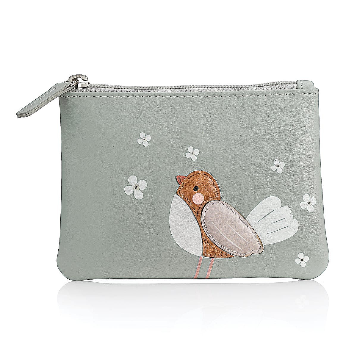 A Little Bird Told Me Leather Coin Purse