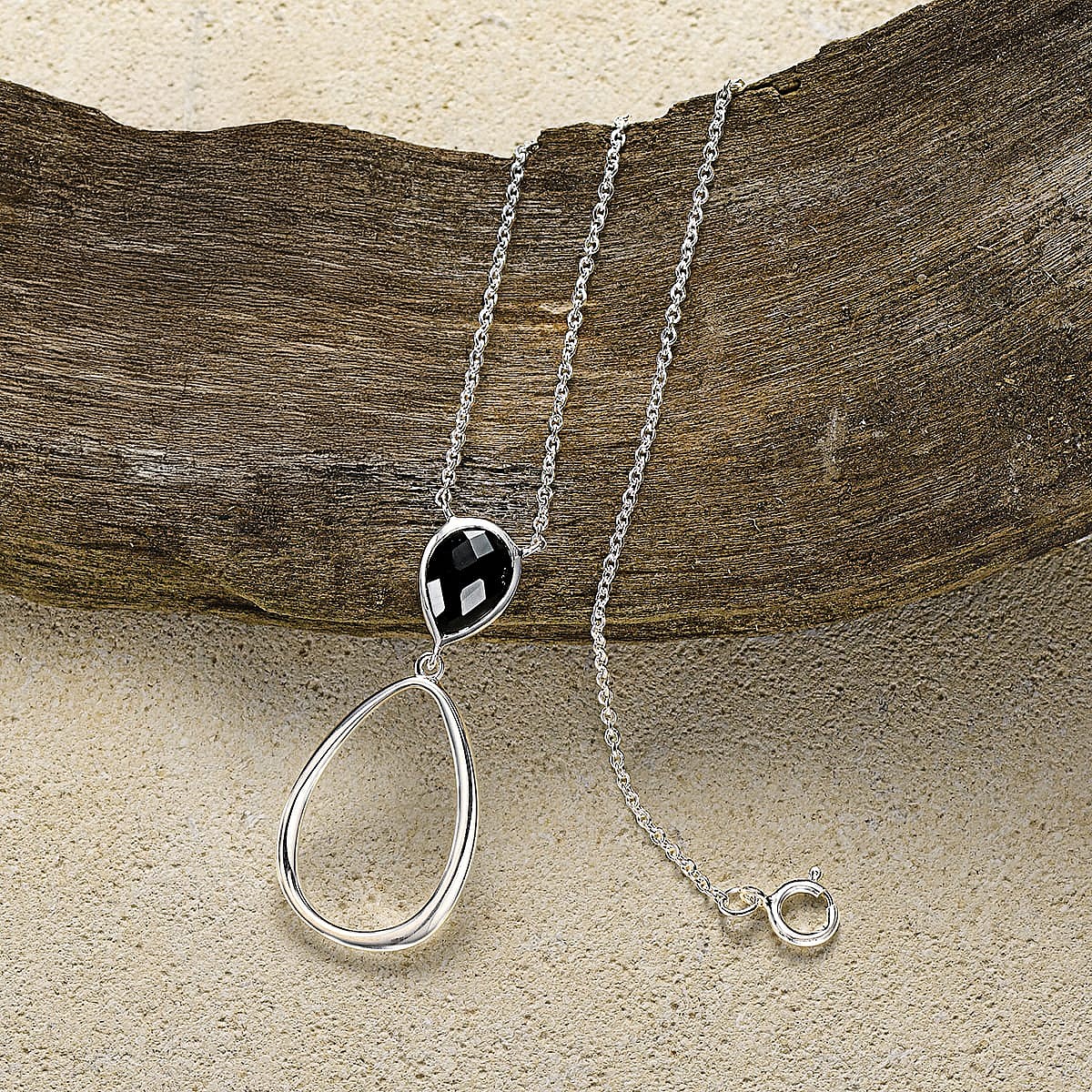 Moment of Clarity Jet Pendant