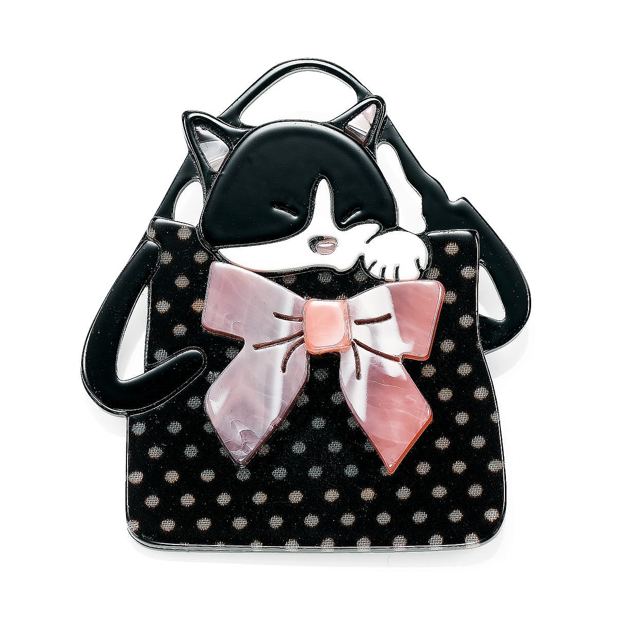 Purr-fect Present Cat Brooch