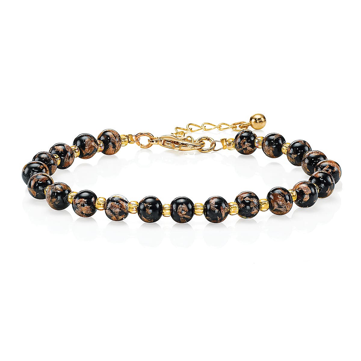 Midnight Muse Murano Bracelet