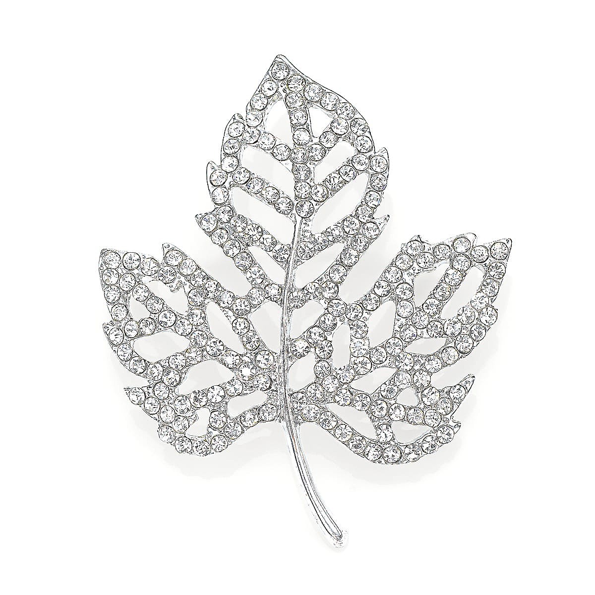 Lacy Leaf Brooch