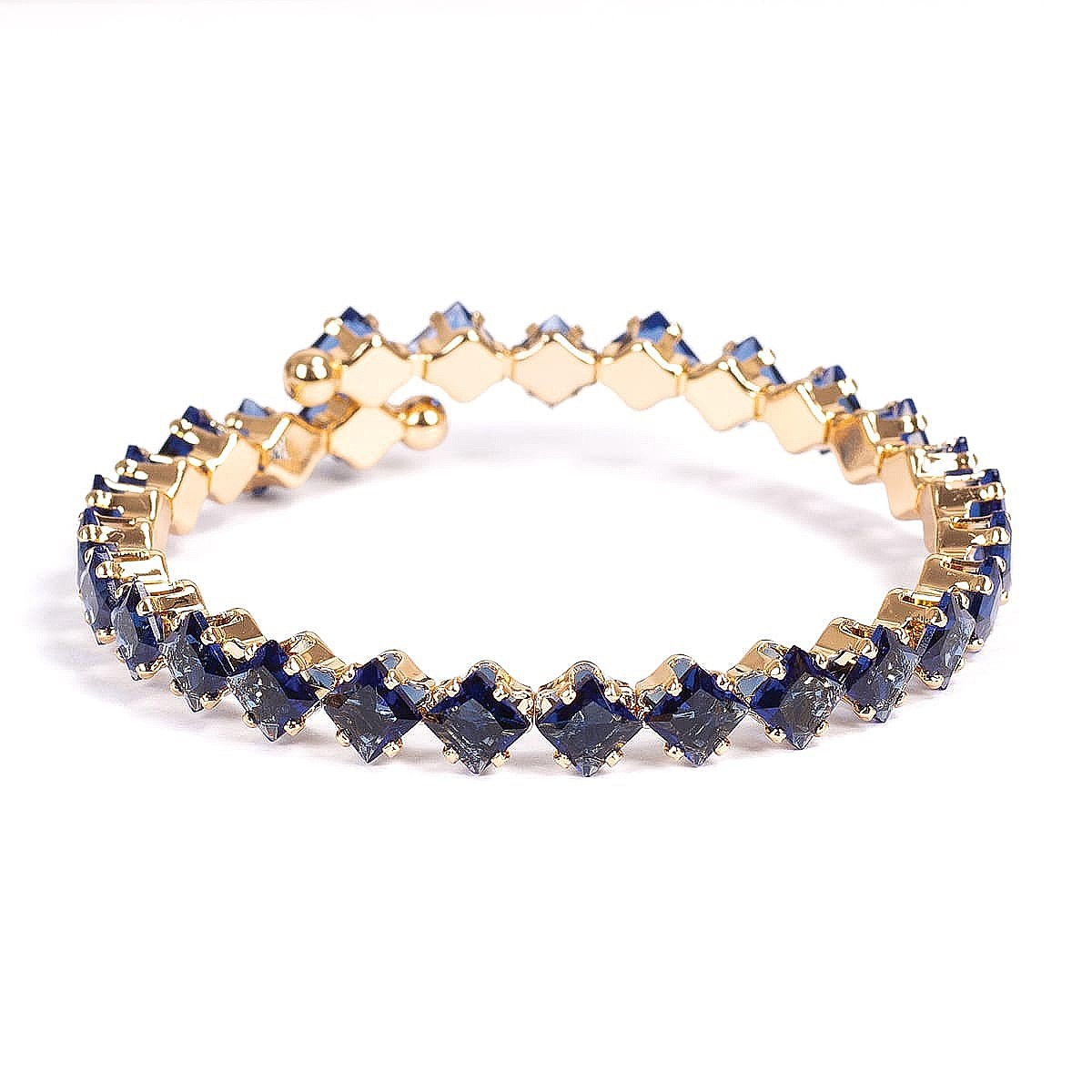 Crystal Charisma Navy Bangle
