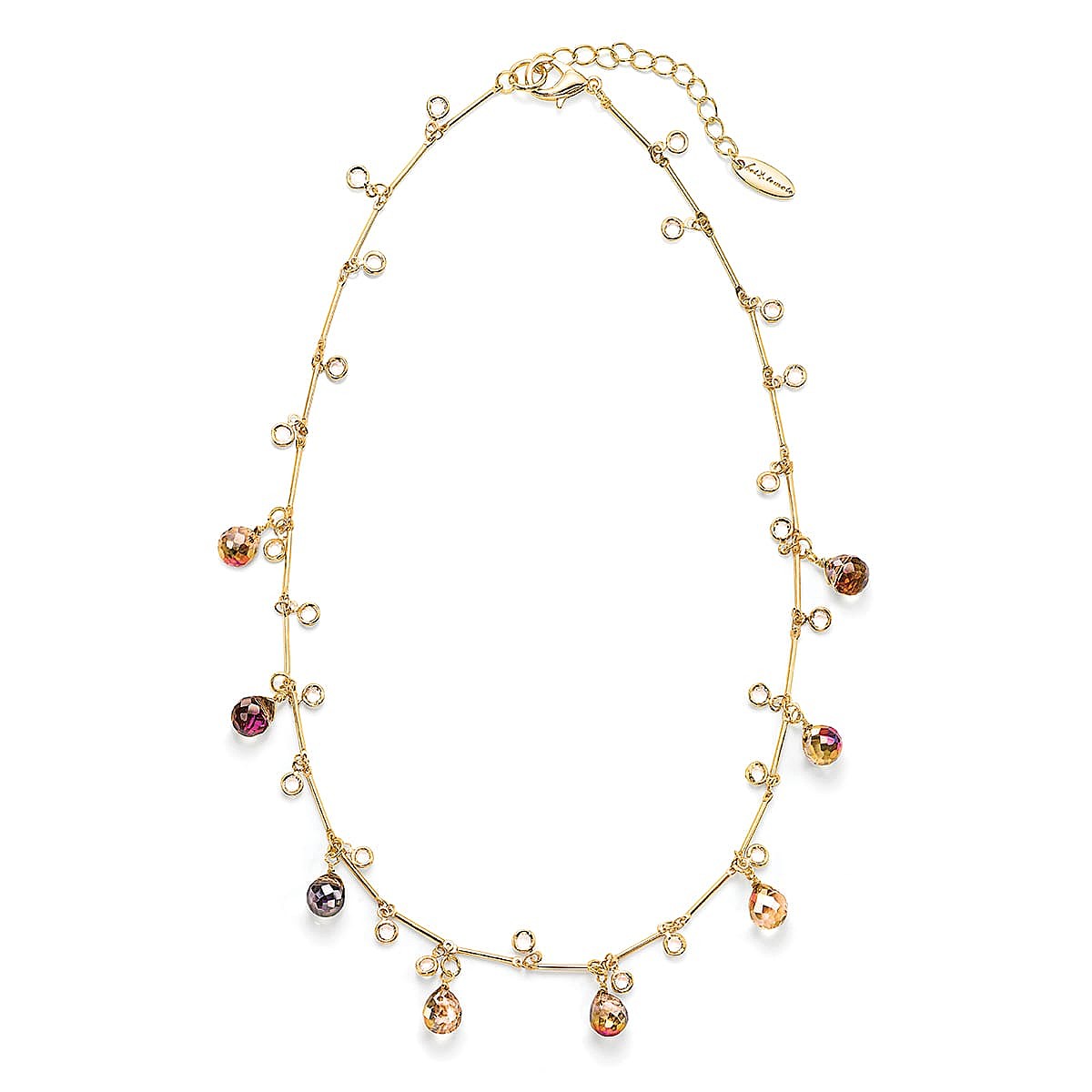 Dancing Light Crystal Necklace