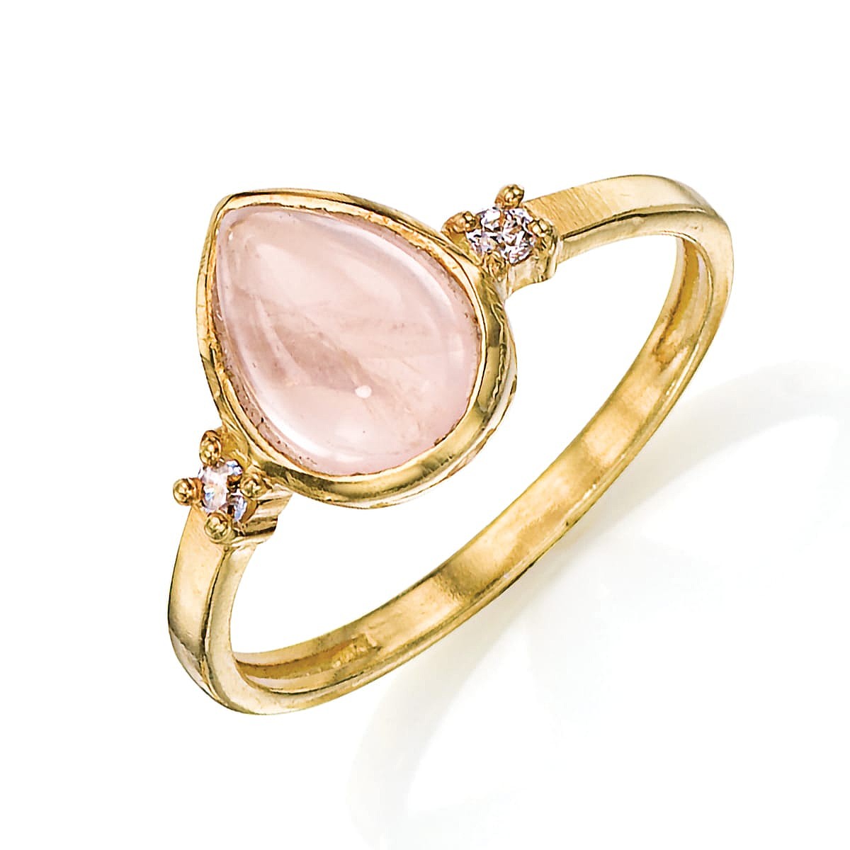 Love Light Rose Quartz Ring