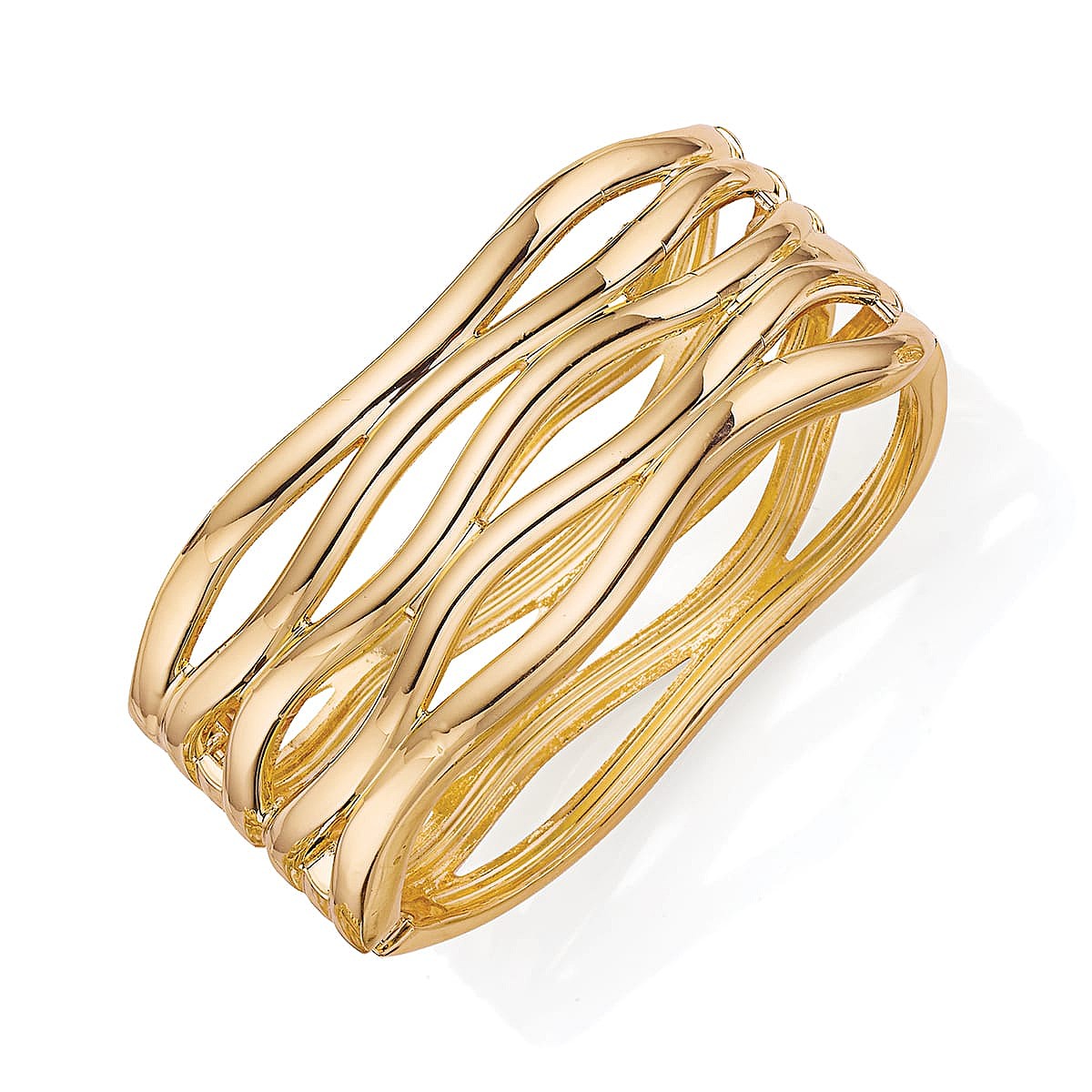 Gilded Streams Bangle