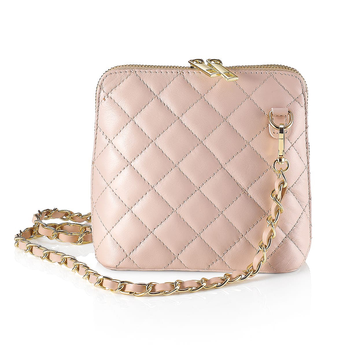 Glamour to Go Blush Cross-Body Bag