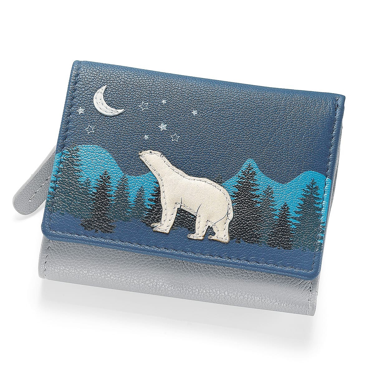 Bear Necessities Leather Purse