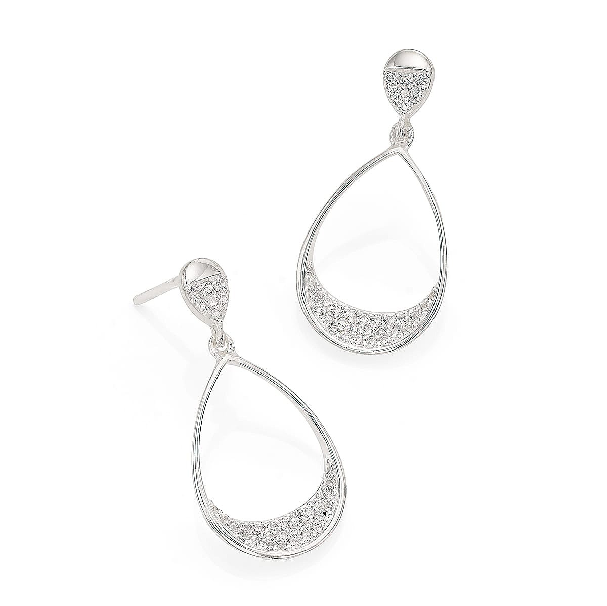 Sparkling Moment Silver Earrings