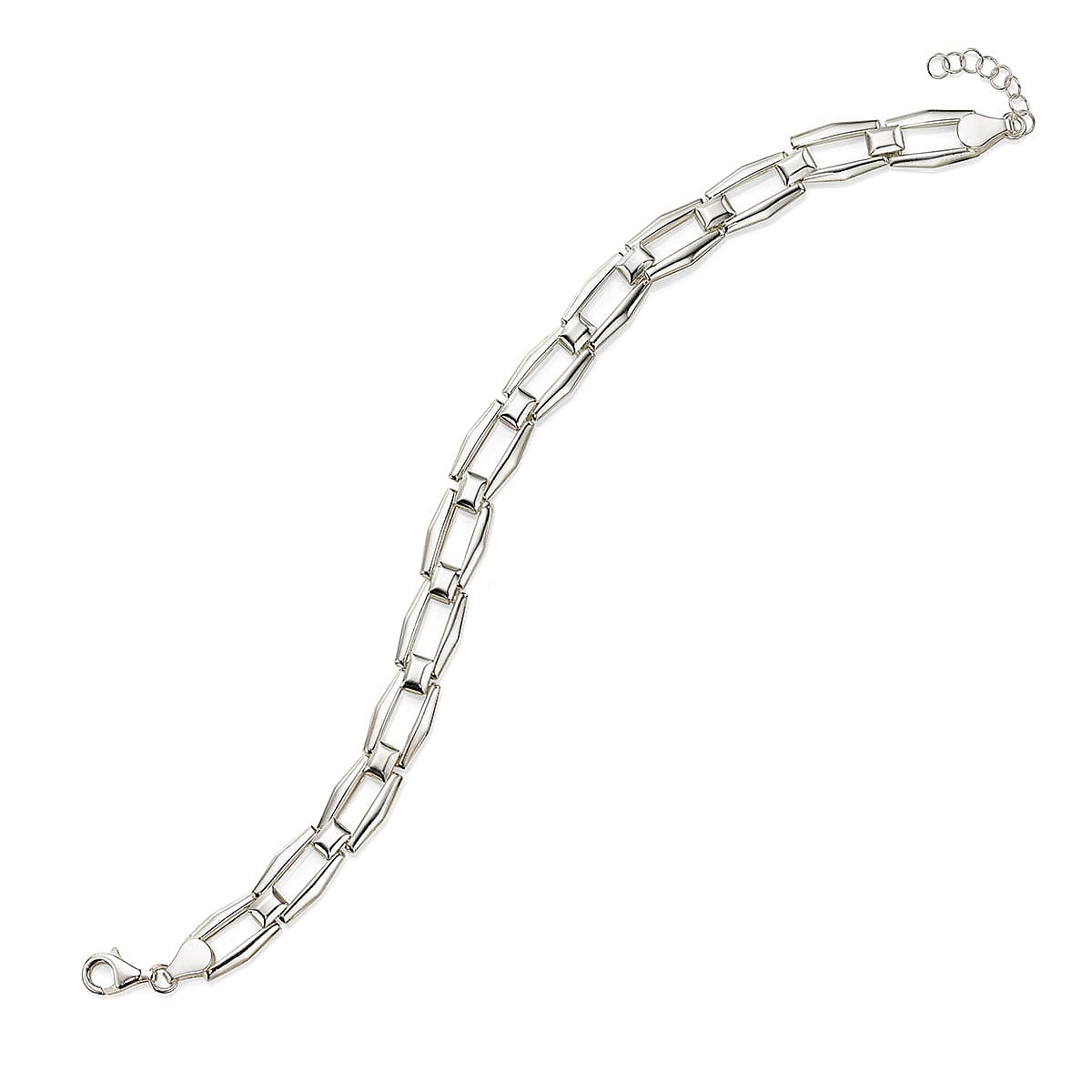 Framed Finess Silver Bracelet
