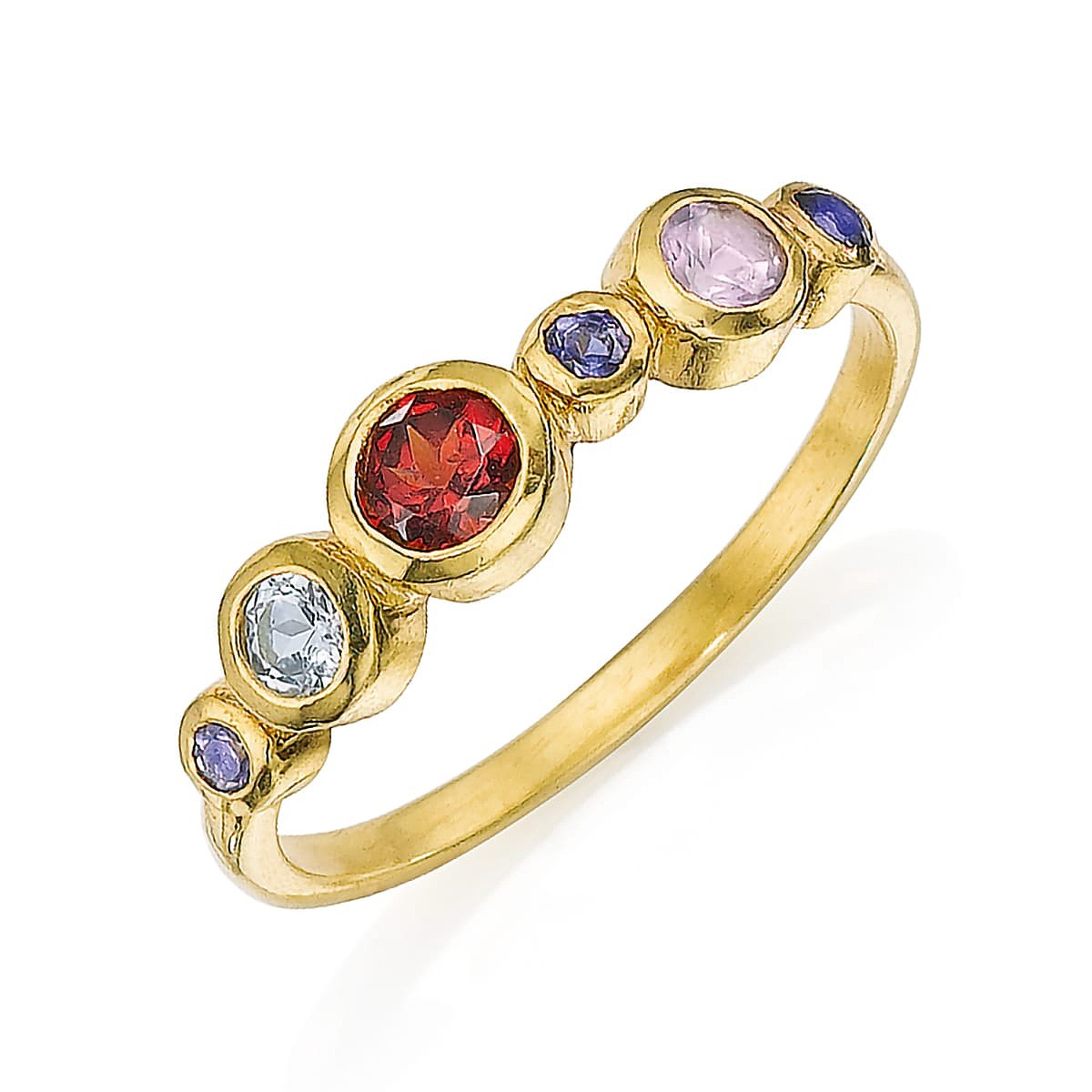 True to Hue Gemstone Ring