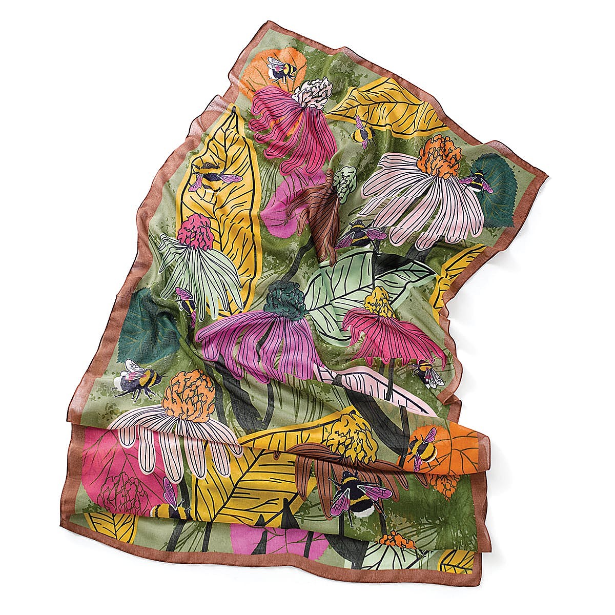Floral Impressions Scarf