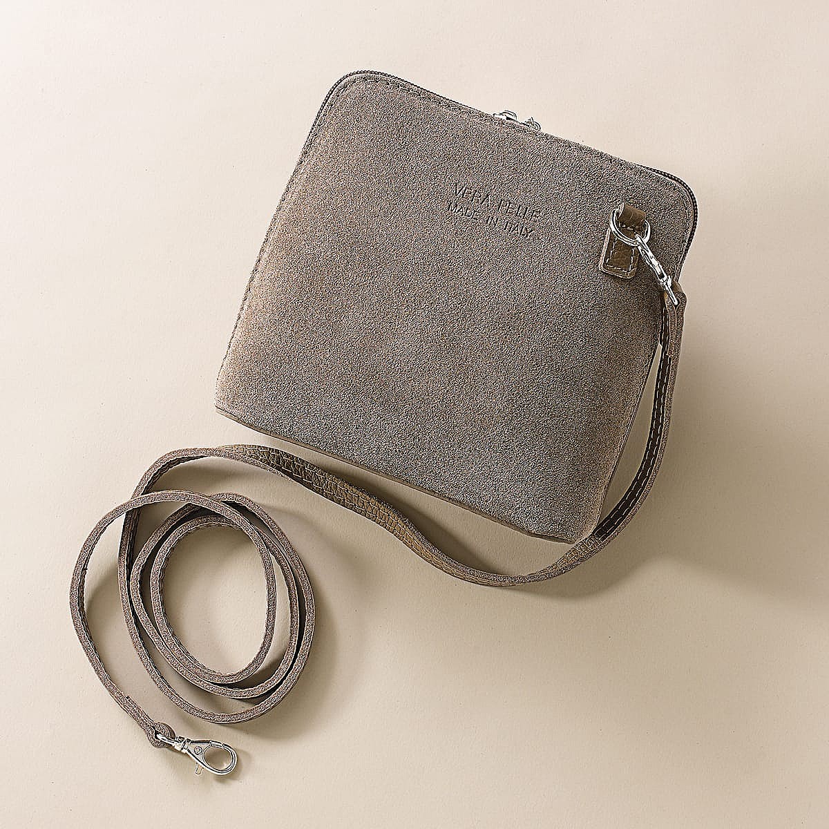 Best of Both Taupe Cross-Body Bag