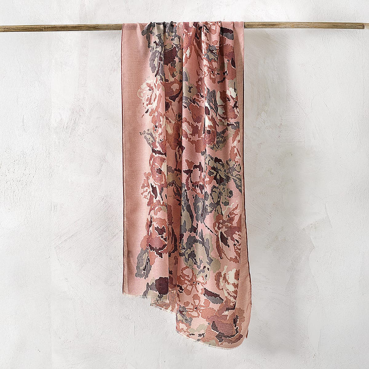 Romance in Rose Scarf