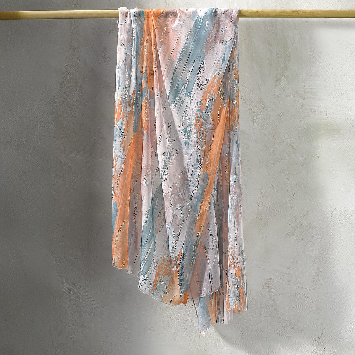 Painted Horizons Pastel Scarf