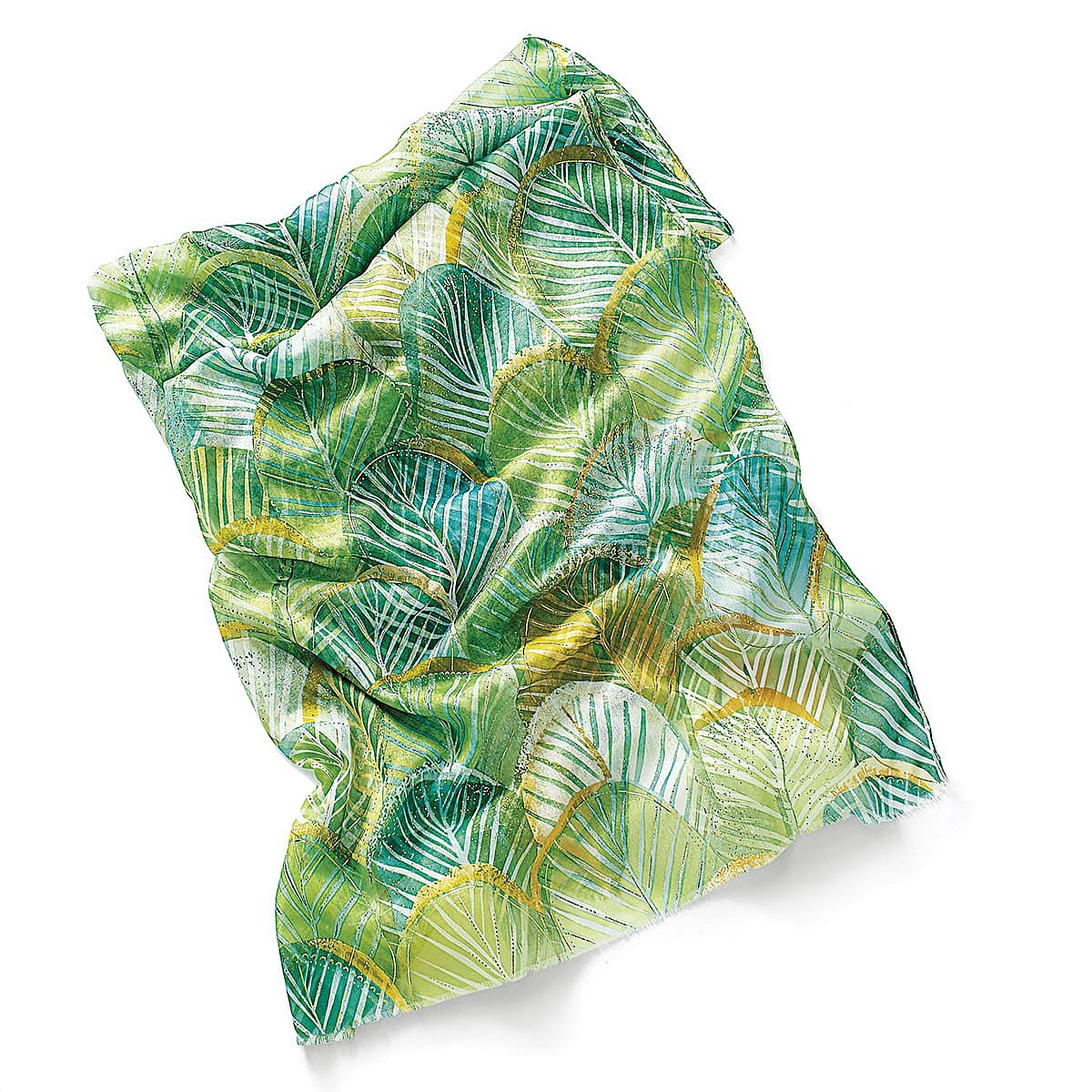 Gossamer Glow Green Scarf