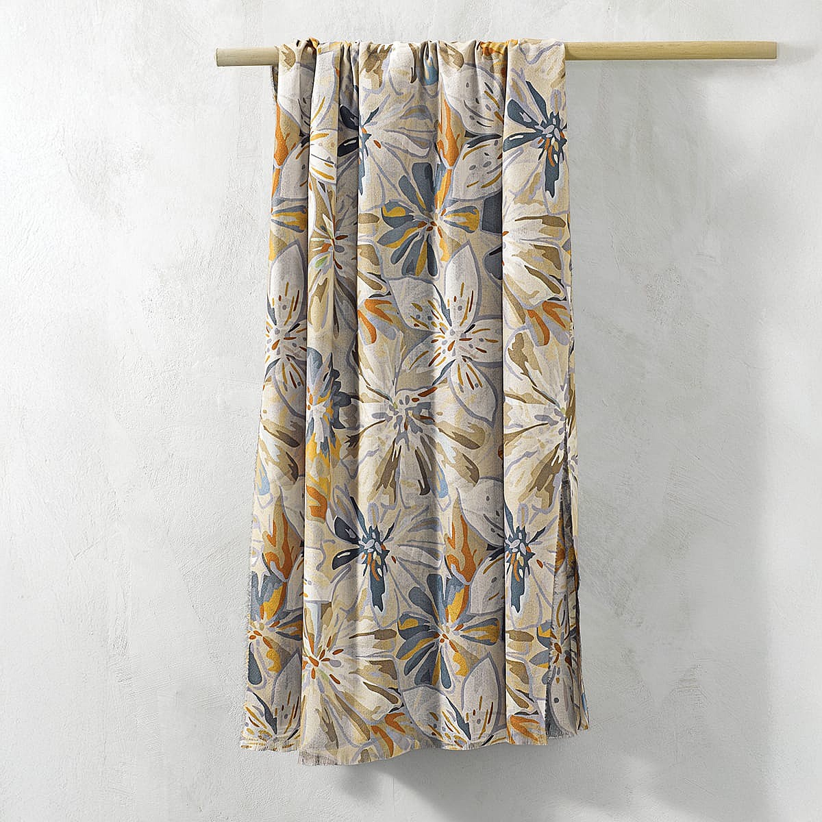 Hushed Hues Floral Scarf