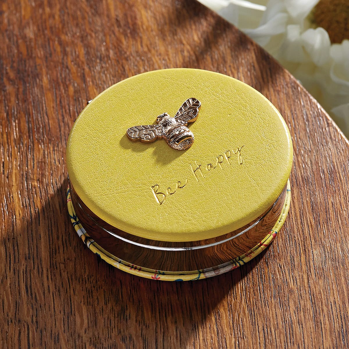 Don't Worry, Bee Happy Pill Box