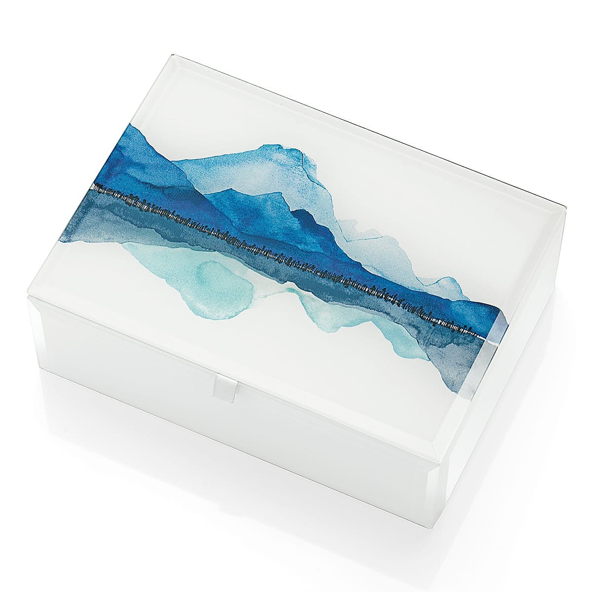Cool Reflections Glass Jewellery Box