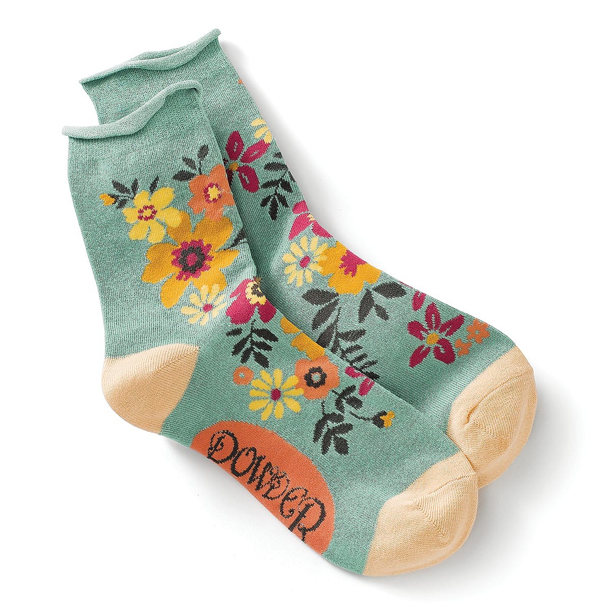 Breezy Blooms Socks