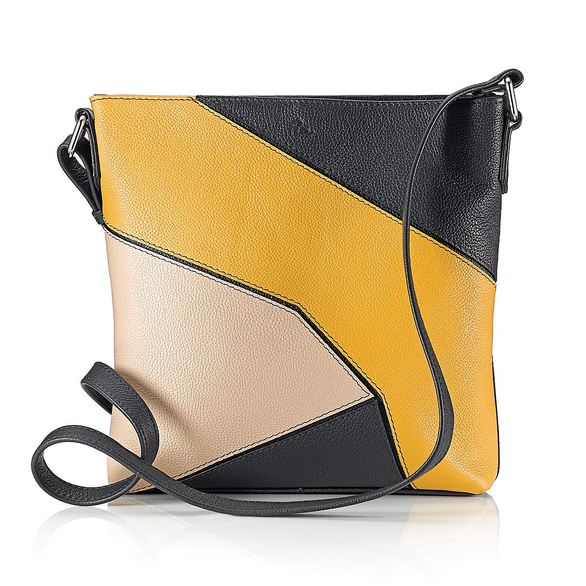 Slice of Life Leather Cross-Body Bag