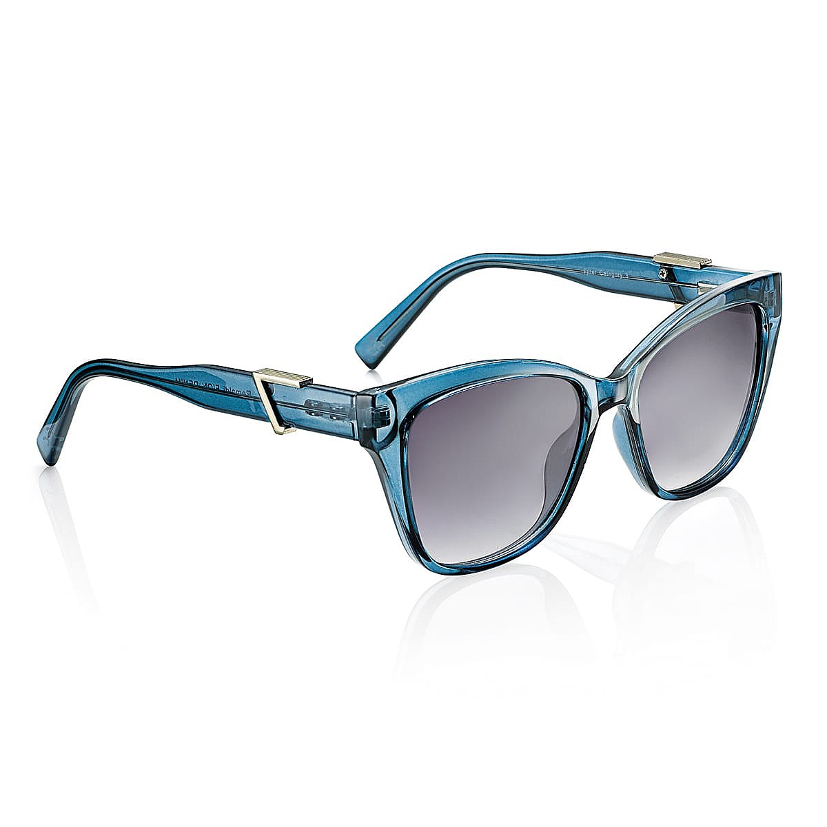 A View in Blue Sunglasses