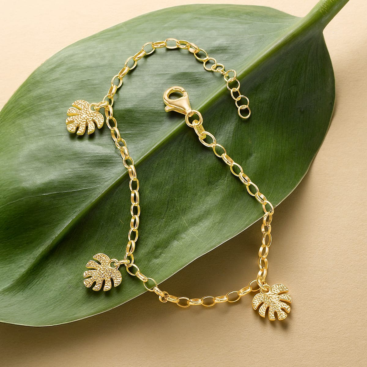 Tropical Charm Gold-plated Bracelet
