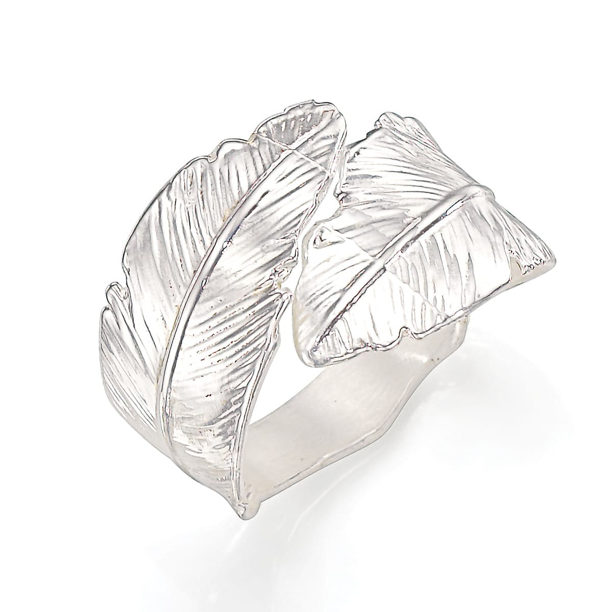 Wrapped in Grace Silver Ring