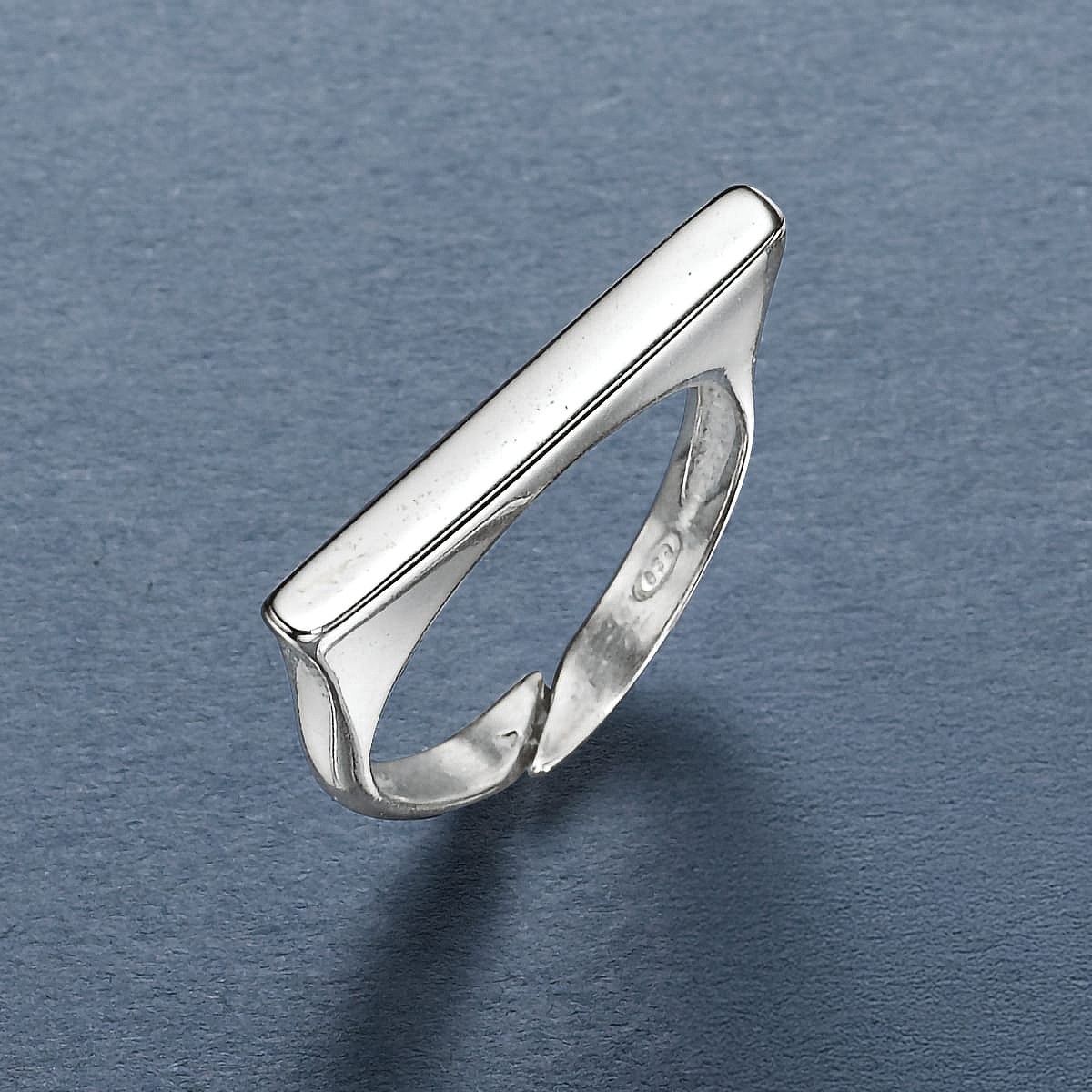 On the Edge Silver Ring