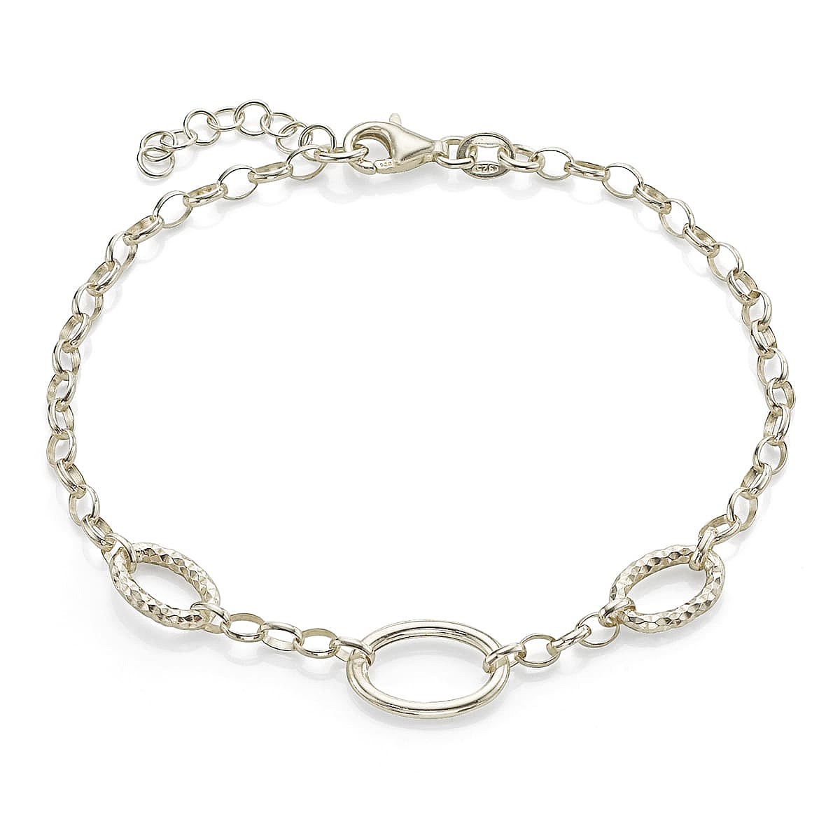 Timeless Trio Silver Bracelet