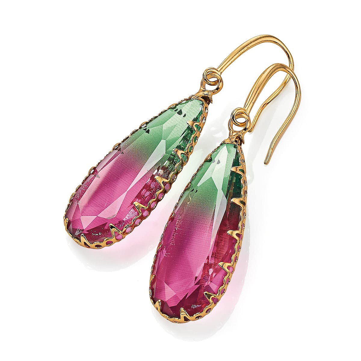 Spirit of Summer Pink Crystal Earrings