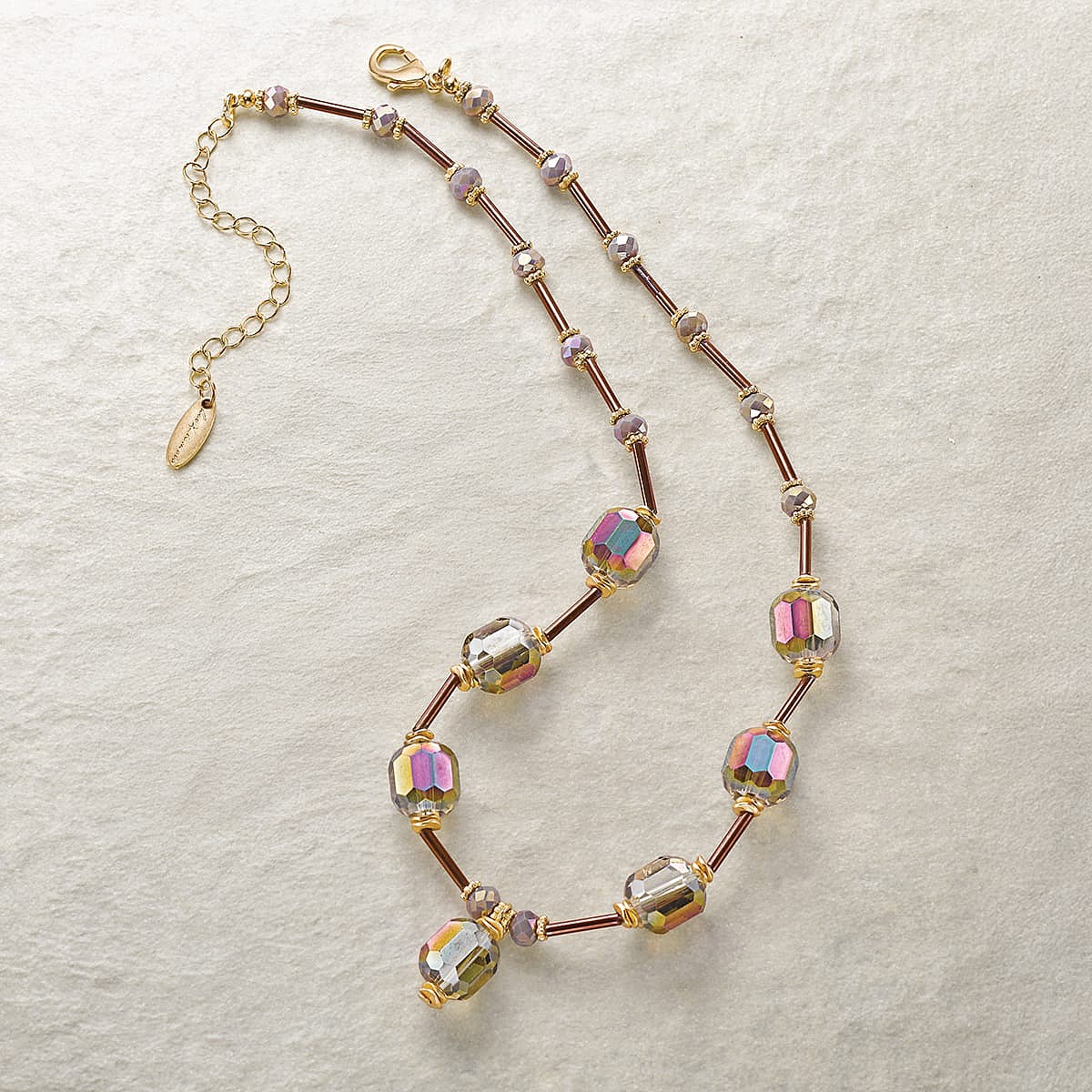 Catch the Light Crystal Necklace