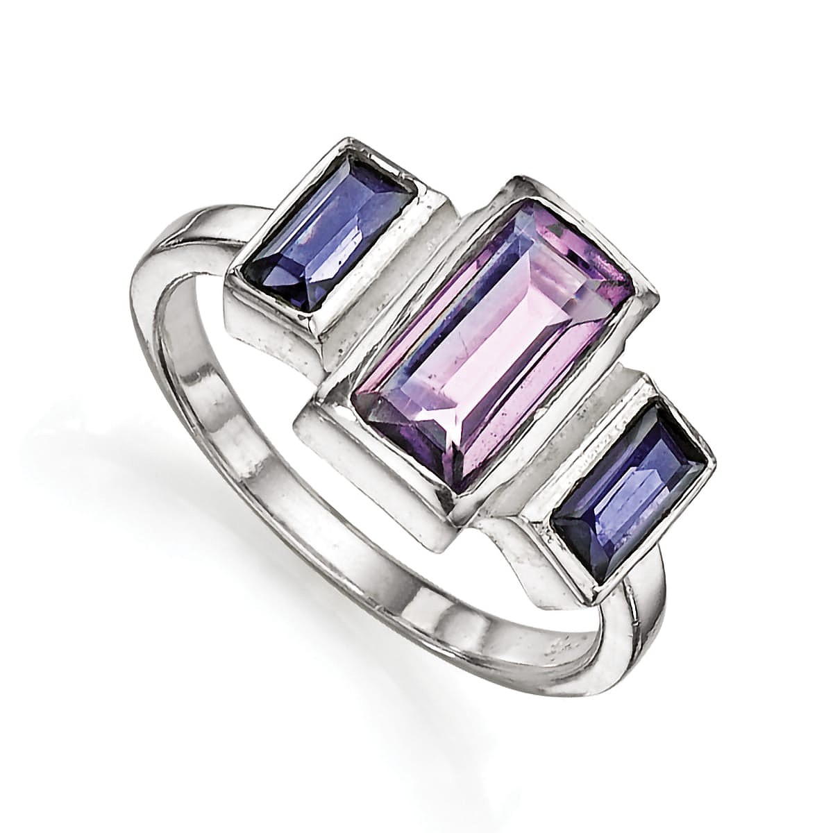 Pure Perspective Gemstone Ring