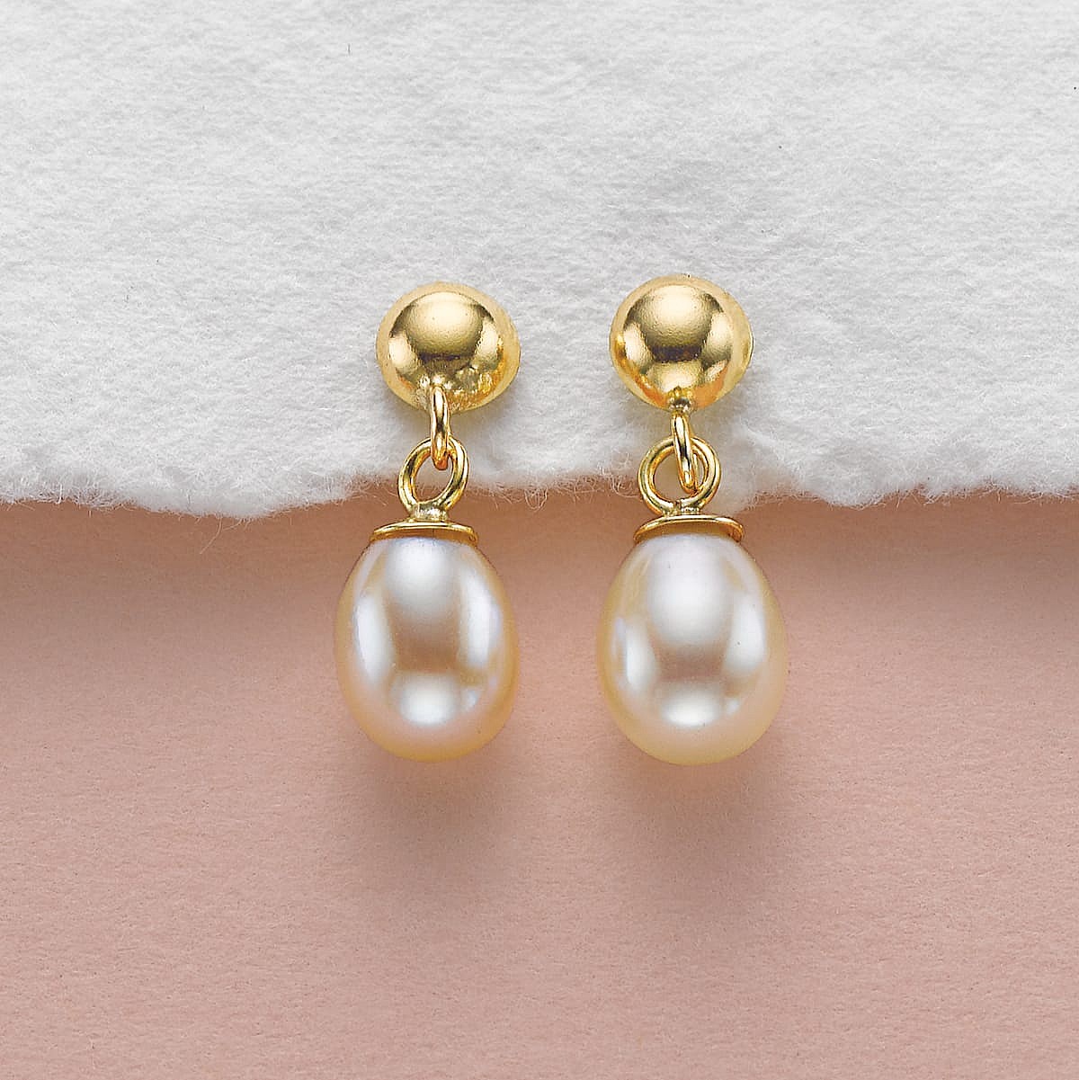 True Grace Gold & Pearl Earrings