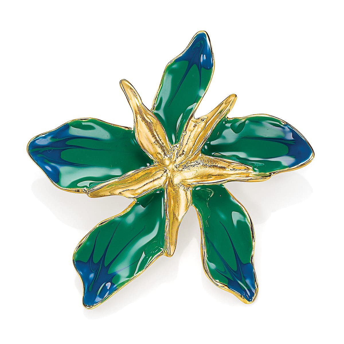 Tales of Teal Flower Brooch