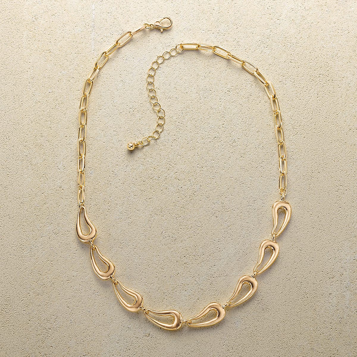 Outlined in Optimism Gold-tone Necklace