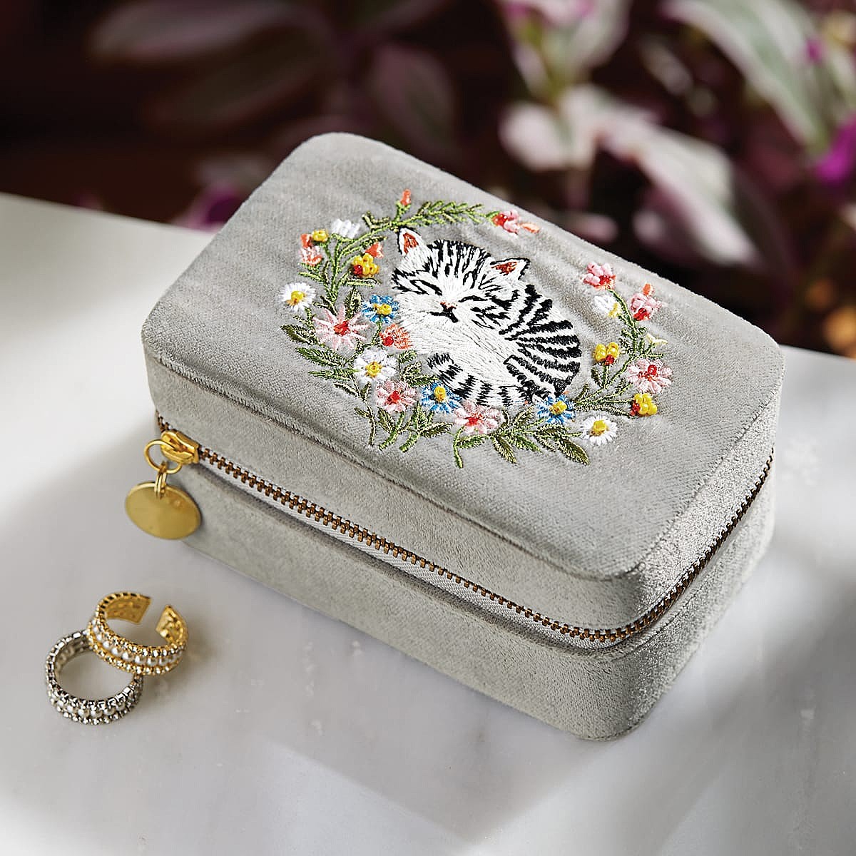 Cosy Cat Jewellery Box