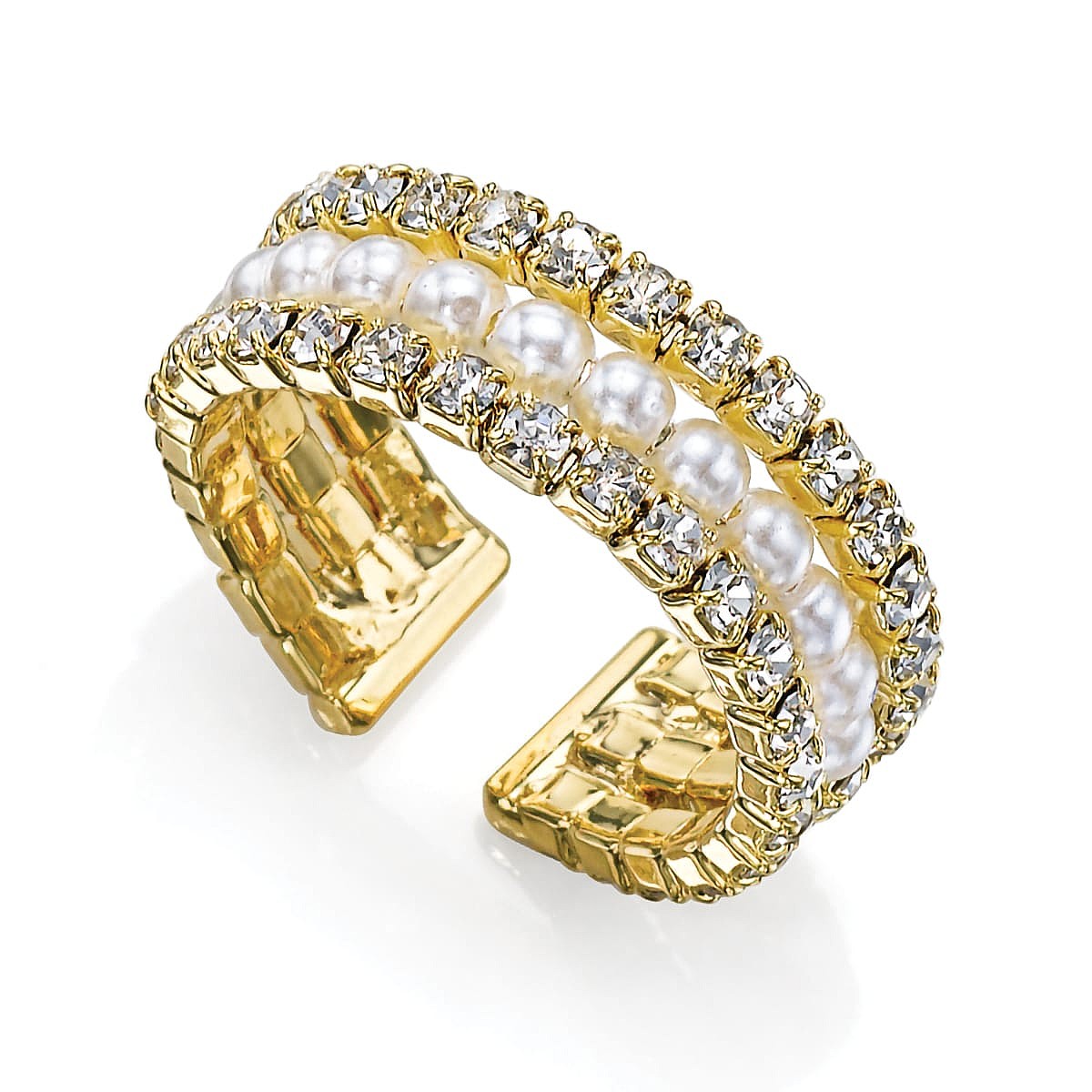 All that Glitters Gold-tone Ring