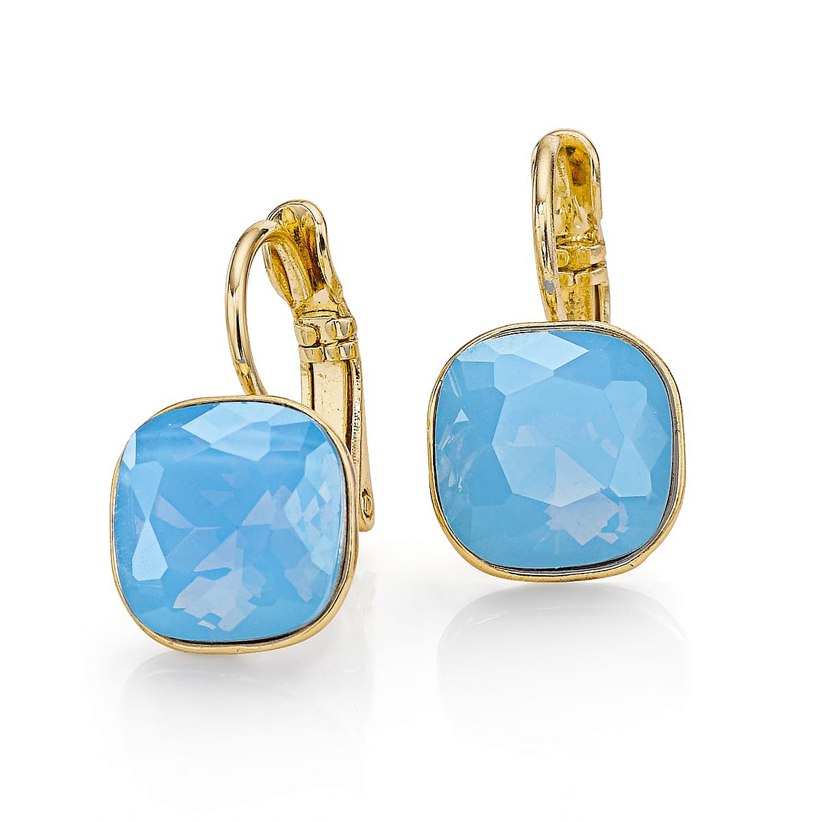Beauty of Blue Crystal Earrings