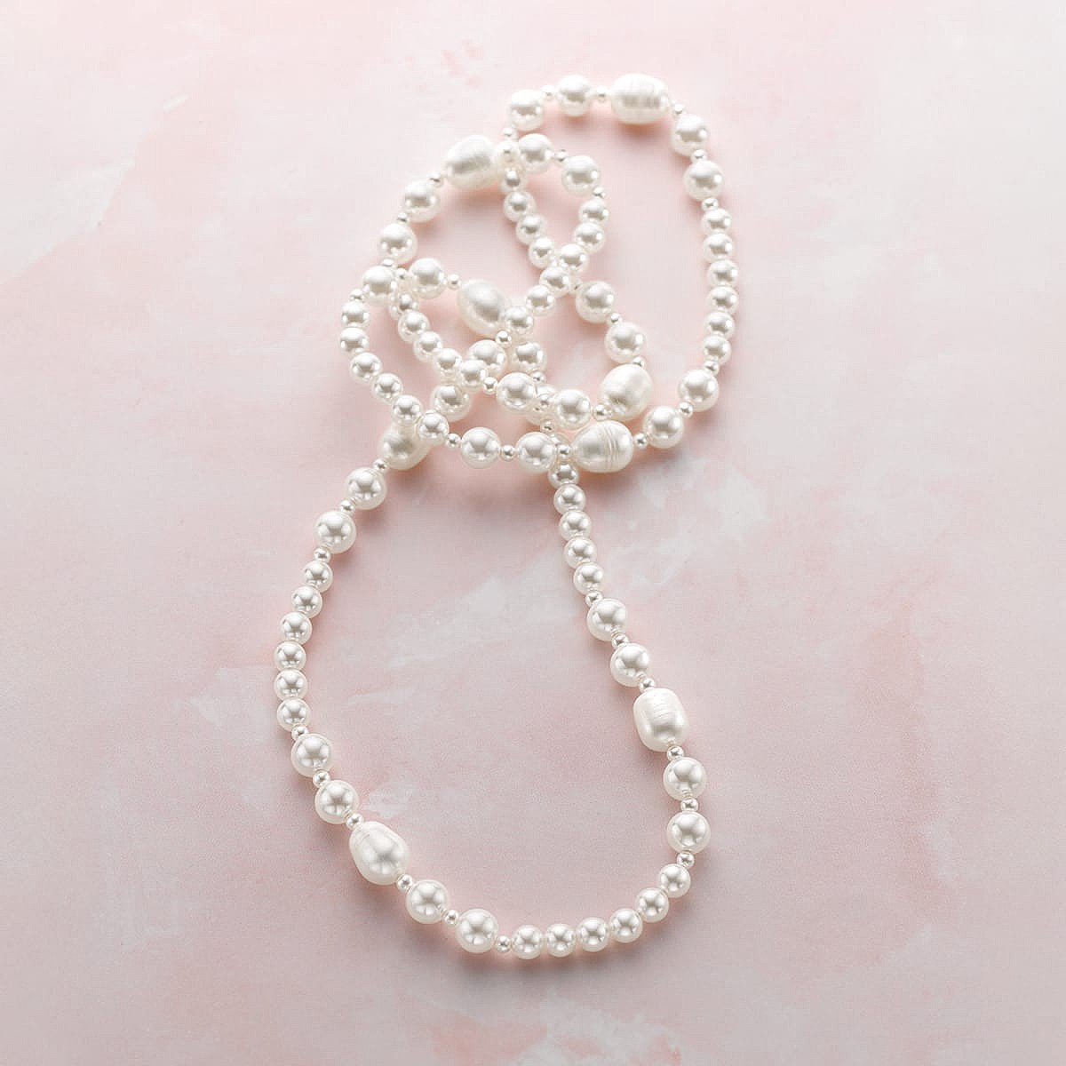 Spoken with Grace Pearl Necklace
