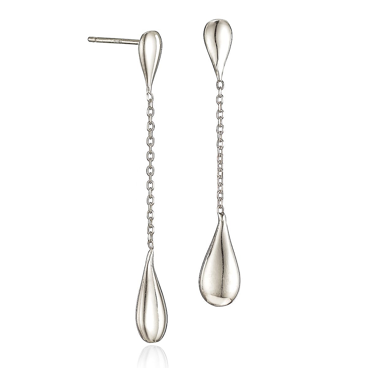 Let it Rain Silver Earrings