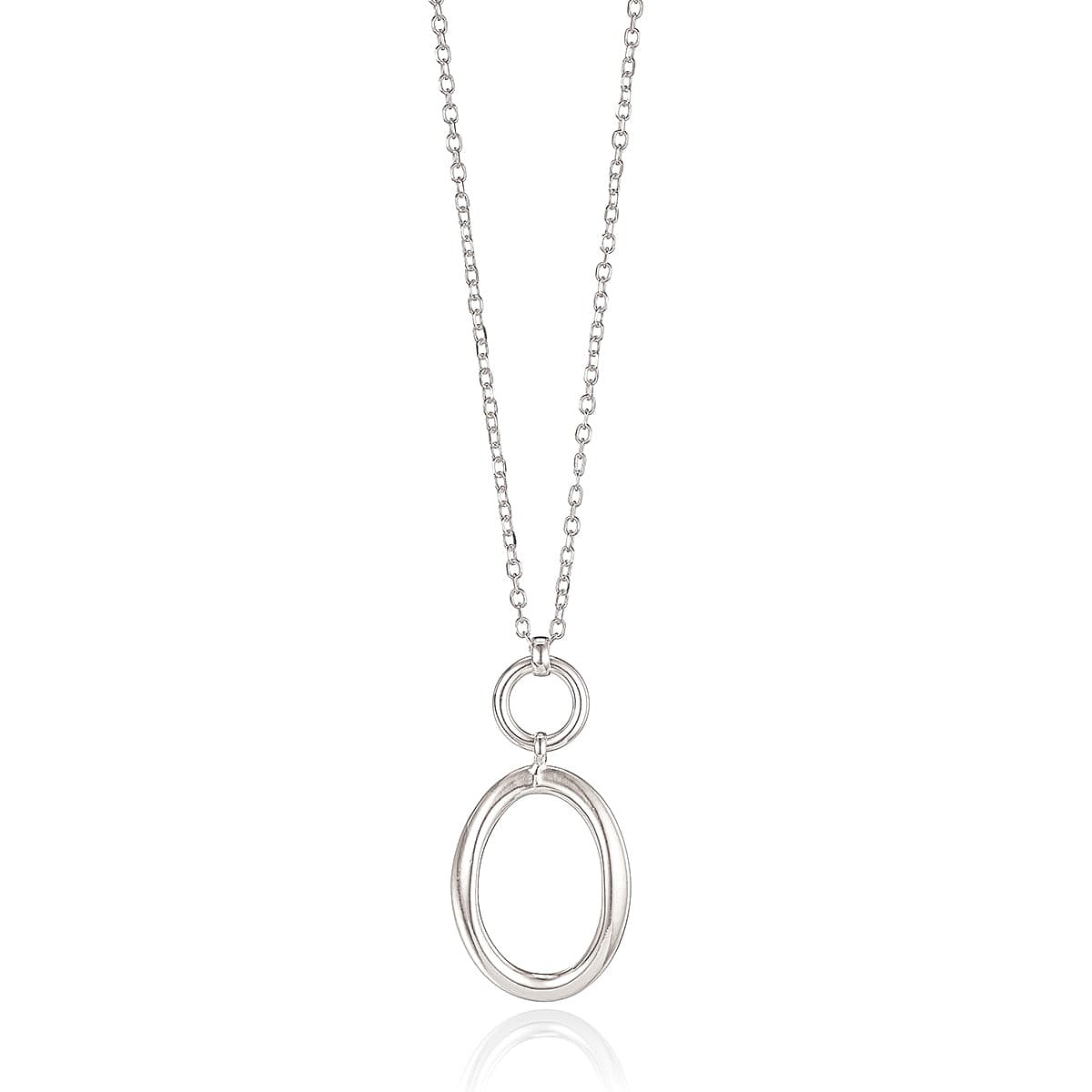 Outlined in Elegance Silver Pendant