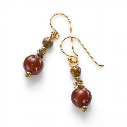 Earthly Glow Drop Earrings